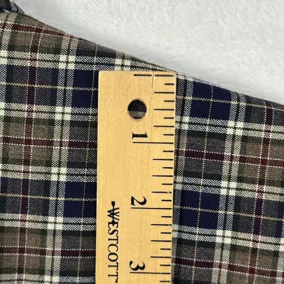 Pendleton Wool Button Down Shirt Men’s Size Large Plaid Brown - Picture 7 of 16
